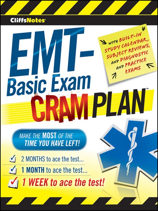 Title details for CliffsNotes EMT-Basic Exam Cram Plan by Northeast Editing, Inc. - Available